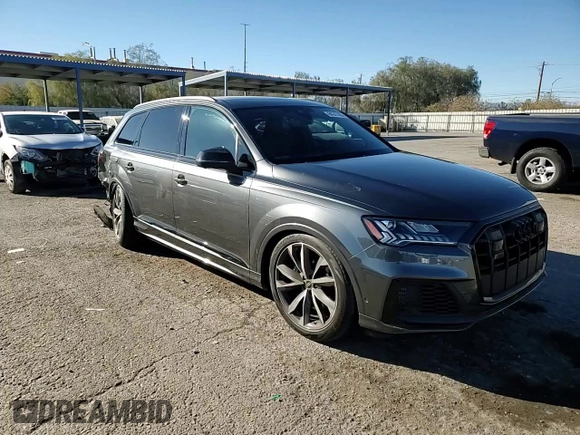 2023 Audi SQ7 Prestige z VIN WA1VWBF79PD019597, wystawiony jako Copart lot #84247404 z przebiegiem 17 010 mil mil oraz Szkoda całkowita • Salvage title. Historia ofert i sprzedaży dostępna na DreamBid. Obrazek 13.