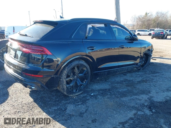 2021 Audi SQ8 Prestige z VIN WA1CWBF1XMD022720, wystawiony jako IAAI lot #41316629 z przebiegiem Nie podano mil oraz . Historia ofert i sprzedaży dostępna na DreamBid. Obrazek 4.