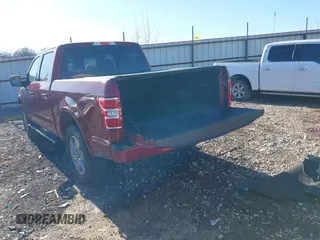 2019 Ford F-150 XL with VIN 1FTEW1E59KKE73451, listed as a IAAI auction lot 41717089 with 63,386 mi miles. Bid and sale history available at carsss.com. Image 3.