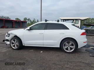 2023 Audi Q8 Premium with VIN WA1AVBF14PD015616, listed as a IAAI auction lot 41213960 with 26,102 mi miles and . Bid and sale history available at DreamBid. Image 14.