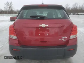 2015 Chevrolet Trax LS with VIN KL7CJPSB3FB248464, listed as a Copart auction lot 54490715 with 126,059 mi miles and Non Repairable. Bid and sale history available at carsss.com. Image 6.