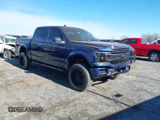 2020 Ford F-150 XL with VIN 1FTEW1E51LKD41169, listed as a IAAI auction lot 41371579 with 154,172 mi miles. Bid and sale history available at carsss.com. Image 1.