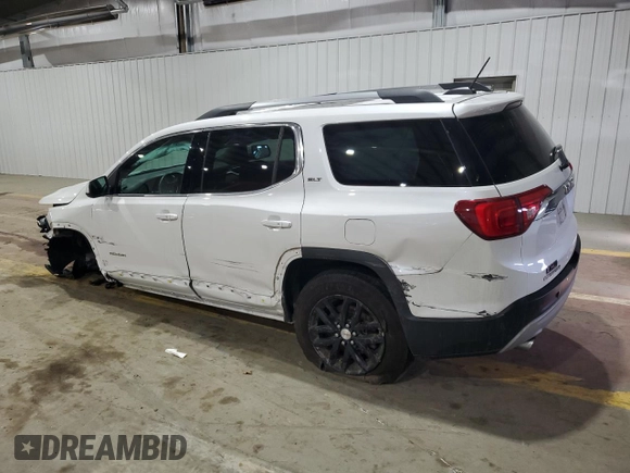 2018 GMC Acadia SLT with VIN 1GKKNULS2JZ115327, listed as a Copart auction lot 42874755 with 39,395 mi miles and Salvage Title. Bid and sale history available at DreamBid. Image 2.