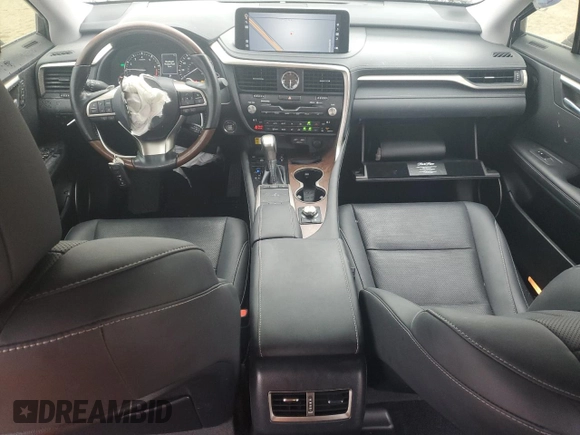 2021 Lexus RX 350L with VIN JTJHZKEA3M2022121, listed as a Copart auction lot 83263024 with 39,684 mi miles and Salvage title. Bid and sale history available at DreamBid. Image 8.