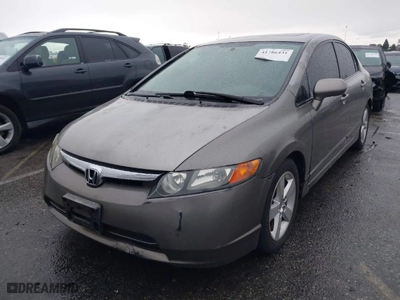 2007 Honda Civic Sdn EX with VIN 2HGFA16897H507710, listed as a IAAI auction lot 41786431 with 191,731 mi miles. Bid and sale history available at carsss.com. Image 2.