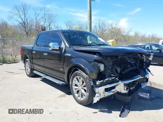 2015 Ford F-150 XL with VIN 1FTEW1CG9FKE68339, listed as a IAAI auction lot 41827812 with 186,160 mi miles and . Bid and sale history available at DreamBid. Image 1.