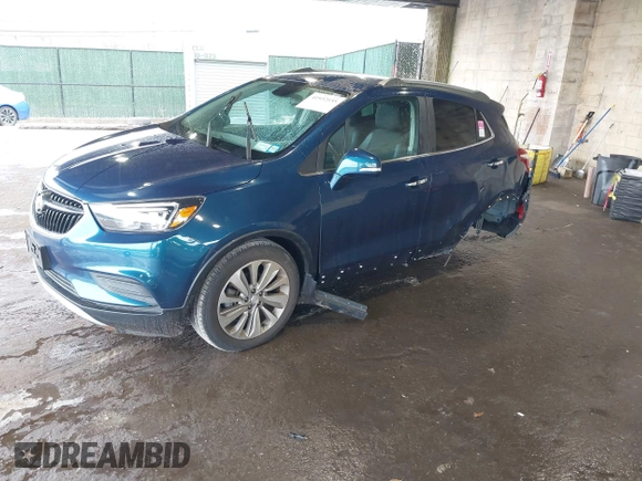 2019 Buick Encore Preferred with VIN KL4CJASB6KB880735, listed as a IAAI auction lot 41932155 with 33,854 mi miles. Bid and sale history available at carsss.com. Image 2.