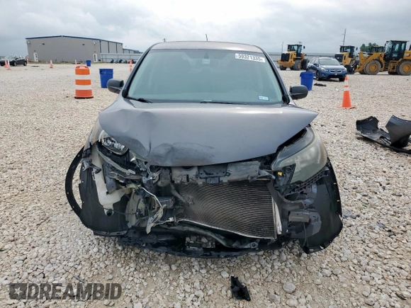 2013 Honda CR-V LX with VIN 3CZRM3H37DG708348, listed as a Copart auction lot 59321335 with 79,020 mi miles and Salvage title. Bid and sale history available at DreamBid. Image 5.