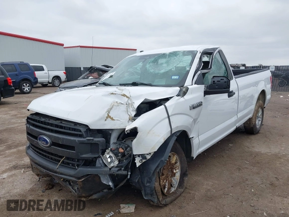 2019 Ford F-150 XL with VIN 1FTMF1CB3KKE16540, listed as a IAAI auction lot 41572630 with 73,954 mi miles and . Bid and sale history available at DreamBid. Image 17.