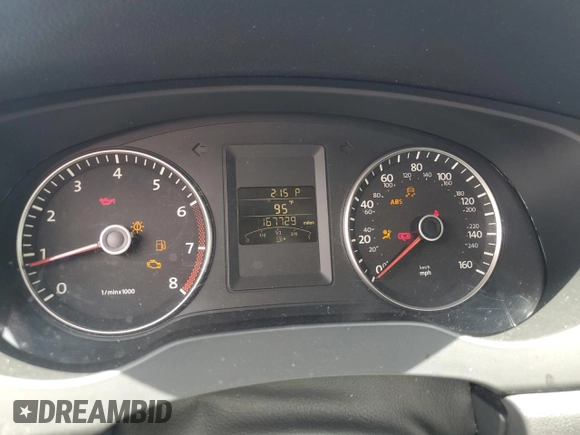 2012 Volkswagen Jetta SE with VIN 3VWDP7AJ7CM105890, listed as a Copart auction lot 60223875 with 167,729 mi miles and Clean title. Bid and sale history available at DreamBid. Image 9.