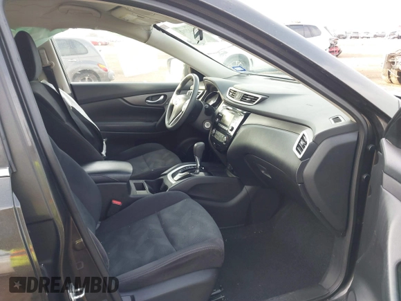 2014 Nissan Rogue SV with VIN 5N1AT2MV5EC807628, listed as a IAAI auction lot 41442792 with 52,964 mi miles. Bid and sale history available at carsss.com. Image 5.