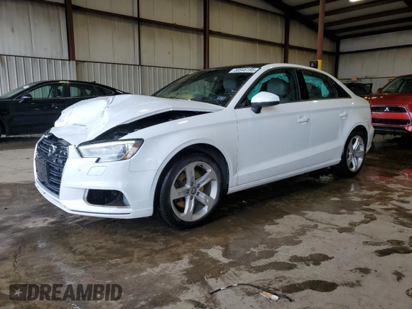 2017 Audi A3 Premium z VIN WAUAUGFFXH1056382, wystawiony jako Copart lot #56946195 z przebiegiem 162 612 mil mil oraz Szkoda całkowita • Salvage title. Historia ofert i sprzedaży dostępna na DreamBid. Obrazek 1.