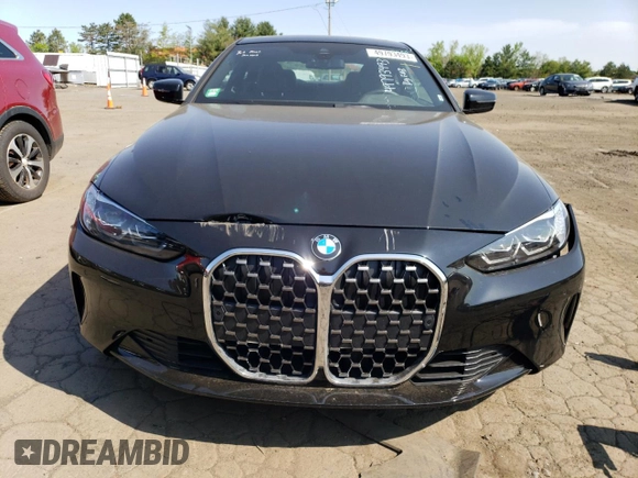 2023 BMW 4 Series 430i xDrive with VIN WBA73AP09PCL27648, listed as a Copart auction lot 49793493 with 6,717 mi miles and . Bid and sale history available at DreamBid. Image 5.