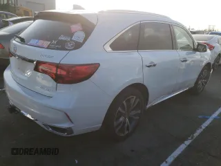 2019 Acura MDX w/Advance Pkg with VIN 5J8YD4H85KL013127, listed as a Copart auction lot 68181052 with 75,825 mi miles. Bid and sale history available at carsss.com. Image 3.