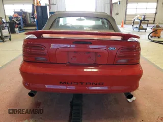 1995 Ford Mustang with VIN 1FALP4448SF223731, listed as a Copart auction lot 48657374 with 163,680 mi miles and Non repairable. Bid and sale history available at DreamBid. Image 6.
