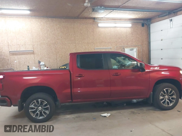 2023 Chevrolet Silverado 1500 RST with VIN 1GCUDEE83PZ298907, listed as a IAAI auction lot 40572676 with 10,628 mi miles and . Bid and sale history available at DreamBid. Image 14.