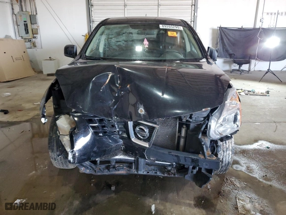 2012 Nissan Rogue S with VIN JN8AS5MT7CW251331, listed as a Copart auction lot 89265295 with 0 mi miles and Salvage Title. Bid and sale history available at carsss.com. Image 5.
