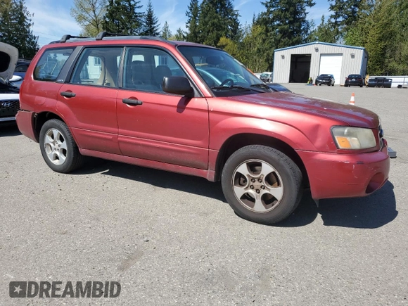 2003 Subaru Forester XS with VIN JF1SG65603H720494, listed as a Copart auction lot 53901815 with 201,838 mi miles and Salvage Title. Bid and sale history available at carsss.com. Image 4.