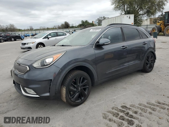 2019 Kia Niro EX with VIN KNDCC3LC4K5222283, listed as a Copart auction lot 45430815 with 83,319 mi miles and Non Repairable. Bid and sale history available at carsss.com. Image 1.