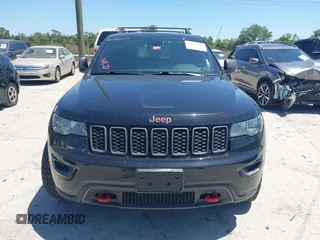 2017 Jeep Grand Cherokee Trailhawk with VIN 1C4RJFLG3HC836072, listed as a IAAI auction lot 42073775 with 139,374 mi miles and . Bid and sale history available at DreamBid. Image 12.
