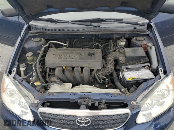 2006 Toyota Corolla CE with VIN JTDBR32E260062632, listed as a Copart auction lot 58434515 with 200,869 mi miles and Salvage title. Bid and sale history available at DreamBid. Image 11.