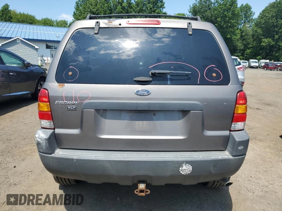 2002 Ford Escape XLT Choice with VIN 1FMYU04132KD84336, listed as a Copart auction lot 66705025 with 198,979 mi miles and Salvage title. Bid and sale history available at DreamBid. Image 6.