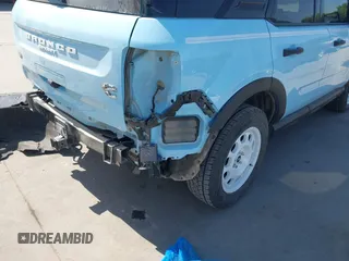 2024 Ford Bronco Sport Heritage with VIN 3FMCR9G64RRE22640, listed as a IAAI auction lot 41882377 with 16,967 mi miles and . Bid and sale history available at DreamBid. Image 6.