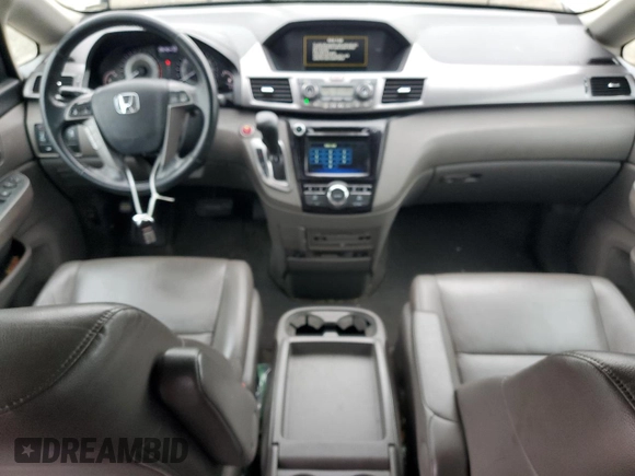 2014 Honda Odyssey EX-L with VIN 5FNRL5H63EB079306, listed as a Copart auction lot 57170635 with 256,140 mi miles and Clean title. Bid and sale history available at DreamBid. Image 8.