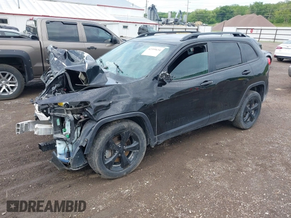 2017 Jeep Cherokee Altitude with VIN 1C4PJMAS7HW589950, listed as a IAAI auction lot 42359634 with 133,619 mi miles and . Bid and sale history available at DreamBid. Image 18.