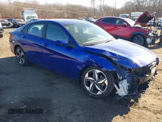 2023 Hyundai Elantra SEL with VIN KMHLS4AG9PU558955, listed as a IAAI auction lot 41330297 with 16,246 mi miles and . Bid and sale history available at DreamBid. Image 1.