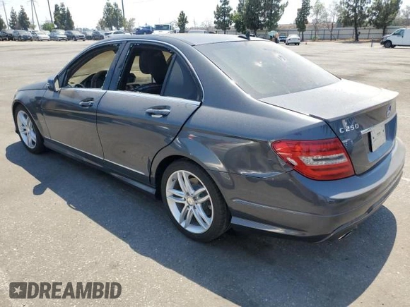 2013 Mercedes-Benz C C 250 Sport with VIN WDDGF4HB8DA778854, listed as a Copart auction lot 54622225 with Not Provided miles and Salvage Title. Bid and sale history available at carsss.com. Image 2.