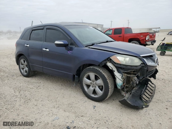 2009 Acura RDX Tech Pkg with VIN 5J8TB18519A004144, listed as a Copart auction lot 46339565 with 116,054 mi miles and Salvage Title. Bid and sale history available at carsss.com. Image 4.