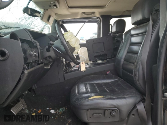 2005 Hummer H2 SUV with VIN 5GRGN23U05H123119, listed as a Copart auction lot 77662674 with 0 mi miles and Clean Title. Bid and sale history available at carsss.com. Image 7.