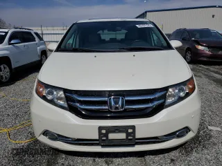 2014 Honda Odyssey Touring with VIN 5FNRL5H9XEB036821, listed as a Copart auction lot 49167125 with 169,472 mi miles and Salvage Title. Bid and sale history available at carsss.com. Image 5.