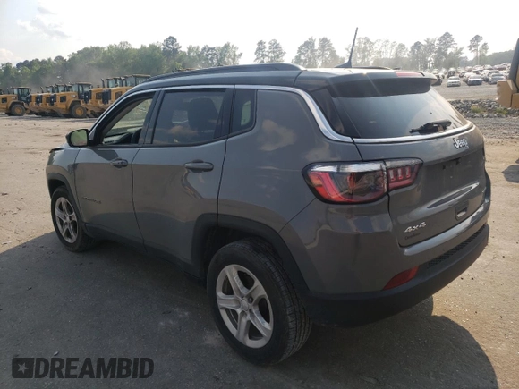 2022 Jeep Compass Limited with VIN 3C4NJDCBXNT189290, listed as a Copart auction lot 55035235 with 22,126 mi miles and Salvage title. Bid and sale history available at DreamBid. Image 2.