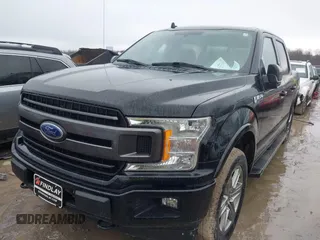 2018 Ford F-150 XL with VIN 1FTEW1E57JFA51993, listed as a IAAI auction lot 41620187 with 103,449 mi miles. Bid and sale history available at carsss.com. Image 17.