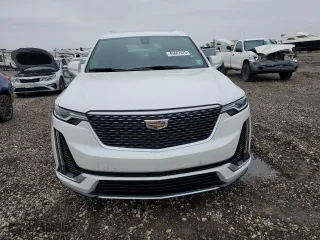 2020 Cadillac XT6 FWD Premium Luxury with VIN 1GYKPCRS0LZ173389, listed as a Copart auction lot 45647475 with 52,933 mi miles and Salvage Title. Bid and sale history available at carsss.com. Image 5.