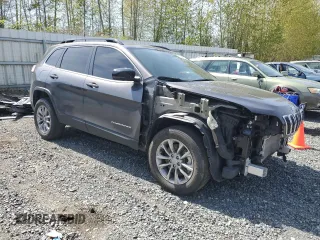 2022 Jeep Cherokee Latitude Lux with VIN 1C4PJMMN4ND503829, listed as a Copart auction lot 52988705 with 55,385 mi miles and Salvage title. Bid and sale history available at DreamBid. Image 4.
