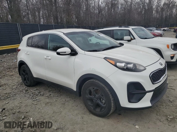 2020 Kia Sportage LX with VIN KNDPM3AC0L7824136, listed as a Copart auction lot 46140475 with 29,750 mi miles and Salvage Title. Bid and sale history available at carsss.com. Image 4.
