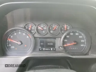 2021 Chevrolet Silverado 1500 Custom with VIN 1GCPYBEH8MZ116002, listed as a Copart auction lot 46158675 with 106,535 mi miles and Salvage Title. Bid and sale history available at DreamBid. Image 9.