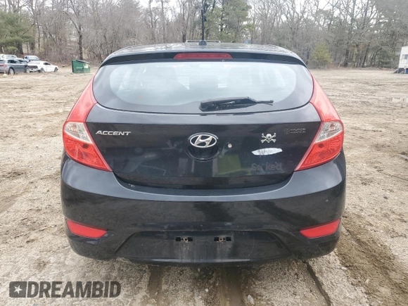 2013 Hyundai Accent GS with VIN KMHCT5AE7DU135465, listed as a Copart auction lot 48073505 with 147,389 mi miles and Clean Title. Bid and sale history available at carsss.com. Image 6.