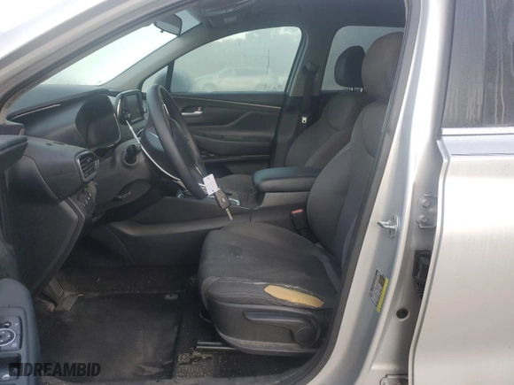 2019 Hyundai Santa Fe SE with VIN 5NMS23AD4KH041076, listed as a Copart auction lot 50776535 with 217,010 mi miles and Non Repairable. Bid and sale history available at carsss.com. Image 7.