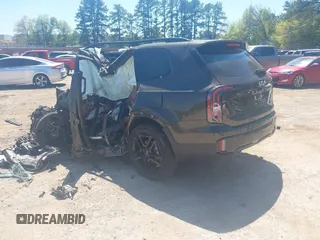 2024 Kia Telluride SX Prestige X-Pro with VIN 5XYP5DGC2RG418574, listed as a IAAI auction lot 39062660 with Not Provided miles and . Bid and sale history available at DreamBid. Image 3.