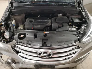 2018 Hyundai Santa Fe 2.4L with VIN 5NMZUDLB5JH096340, listed as a Copart auction lot 61038095 with 114,993 mi miles and Salvage title. Bid and sale history available at DreamBid. Image 12.