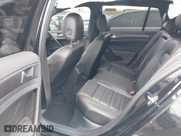 2019 Volkswagen Golf GTI S with VIN 3VW6T7AU9KM002693, listed as a IAAI auction lot 41734391 with 50,308 mi miles. Bid and sale history available at carsss.com. Image 8.