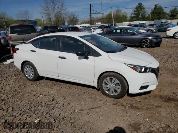 2020 Nissan Versa S with VIN 3N1CN8DV4LL909663, listed as a Copart auction lot 53904975 with 94,118 mi miles and Salvage Title. Bid and sale history available at DreamBid. Image 4.