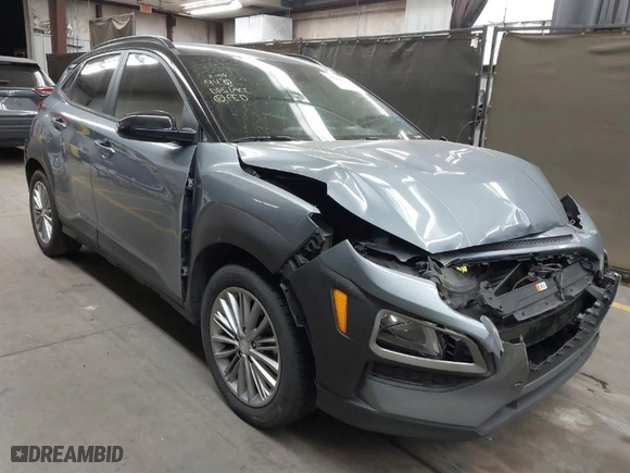 2020 Hyundai Kona SEL with VIN KM8K22AA5LU440441, listed as a IAAI auction lot 41664745 with 99,986 mi miles. Bid and sale history available at carsss.com. Image 1.