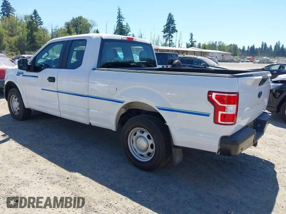 2019 Ford F-150 XL z VIN 1FTEX1CB6KKE09969, wystawiony jako IAAI lot #42755935 z przebiegiem 14 742 mil mil oraz . Historia ofert i sprzedaży dostępna na DreamBid. Obrazek 3.