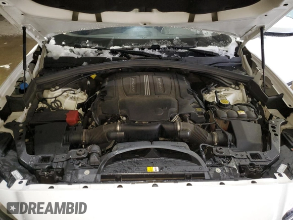 2019 Jaguar F-Pace S with VIN SADCM2FV4KA369008, listed as a Copart auction lot 43822355 with 45,408 mi miles and Salvage Title. Bid and sale history available at DreamBid. Image 12.