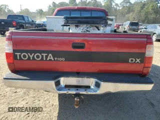 1995 Toyota T100 DX z VIN JT4VD12E2S0007155, wystawiony jako Copart lot #72569844 z przebiegiem 248 034 mil mil oraz Szkoda całkowita • Salvage title. Historia ofert i sprzedaży dostępna na DreamBid. Obrazek 6.